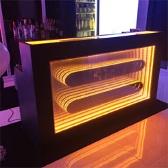 Mobile LED Infinity Bar Hire