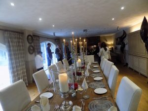 dinner party catering hambelton over wyre